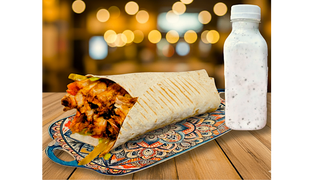TORTILLA KRAFT CHICKEN GYROS XL + AYRAN