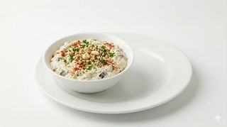 Патладжанено мезе с кисело мляко