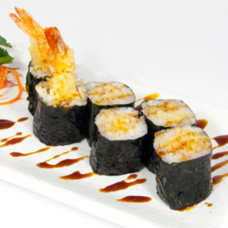 346.hosomaki tempura gambero (6pz)天妇罗炸虾小卷