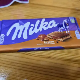 Barra Milka Caramelo