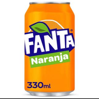Fanta Naranja lata 330ml.