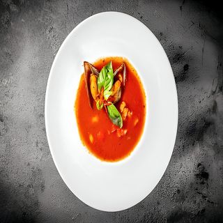 Суп с морепродуктами