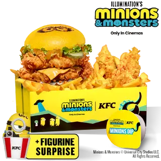 Minions Burger Box