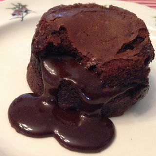 Coulant de chocolate negro