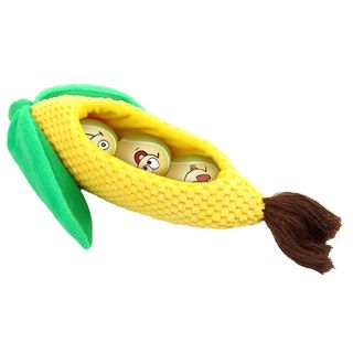 ALL4PAWS Meta Ball Igračka za pse Lopta kukuruz set, teniske sa smajlićima 3kom (KOD AFP3922)