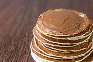 Pancakes cu Nutella, Oreo cocos