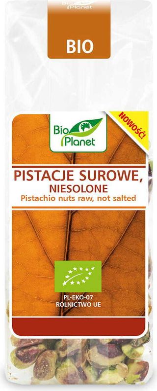 PISTACJE SUROWE NIESOLONE BIO 75 g - BIO PLANET
