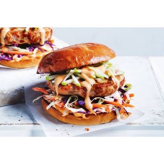 Classic Chilli Grilled chicken burger + fries and a soda