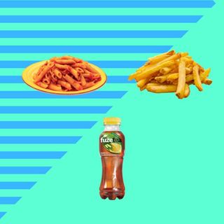 Combo Not So Healthy Pasta