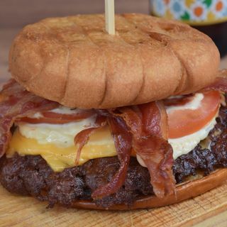 Burger especial "La Teke-Burger"