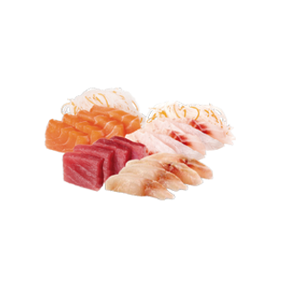 Sashimi Variado, 16 Piezas