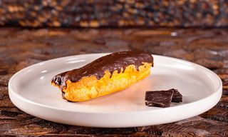 ეკლერი შოკოლადით