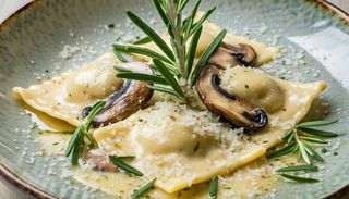 Ravioli z borowikami i grzybami