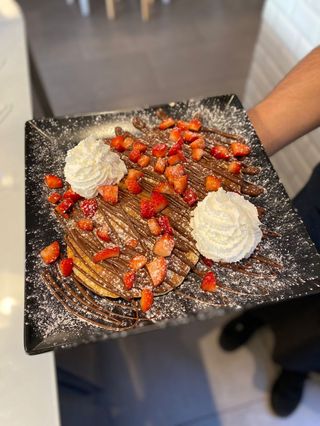 Panquecas Nutella/Morangos