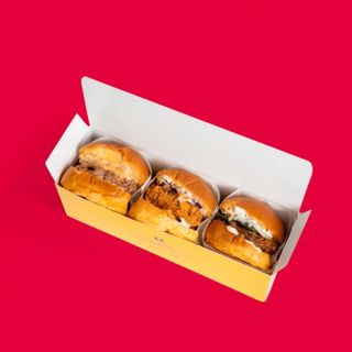 Finger Burger Box Componibile x3