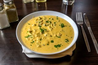 Papricas de pui cu ciuperci