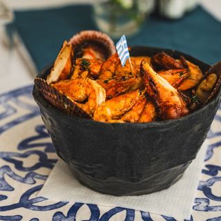 Mix fructe de mare la găleată