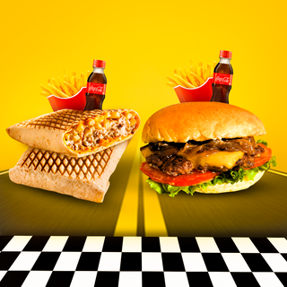 Combo Tacos & burger Viande