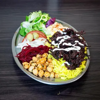 Plato Kebab Vegano (Sin Gluten)