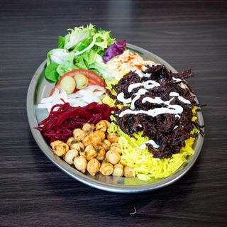 Plato Kebab Vegano (Sin Gluten)