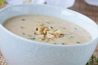 Zuppa crema di porcini