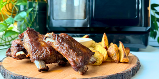 Costite de vita cu cartofi prajiti