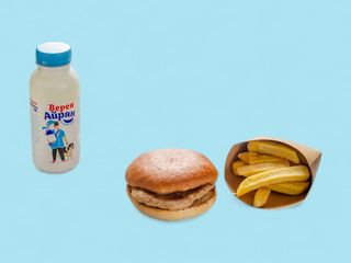 Детско пилешко меню