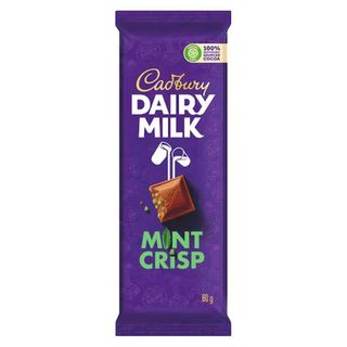 Cadbury Dairy Milk Mint Crisp Chocolate 80G