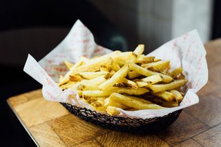 Patatas de montaña fritas