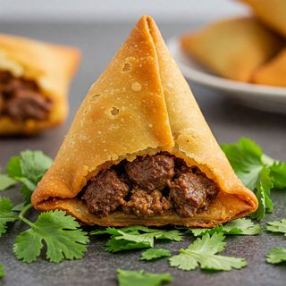 Samosa (2) Vegetable Beef or Chicken