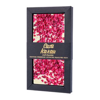 Casa Kakau Бял веган шоколад с малина