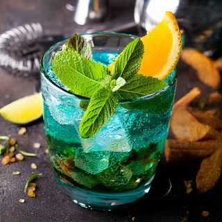 Blue Cooler Fizz