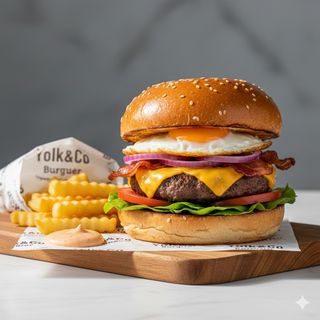 Yolk&Co Burger