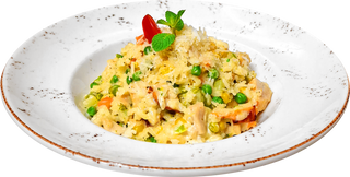 Ризото с пилешко и зеленчуци (450гр)