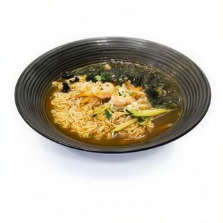37. Ramen con gamberi