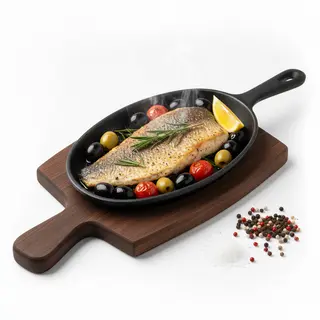Orata al forno con olive nere