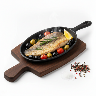 Orata al forno con olive nere