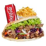 Menú Pita De Mixto Con Ensalada