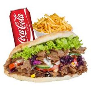 Menú Pita De Mixto Con Ensalada