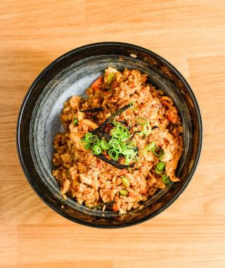 Arroz Wok Con Pollo Y Soja