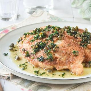 Plato De Escalope De Pollo
