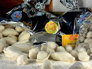 Вареники з капустою та ковбасками 1кг. (1kg)