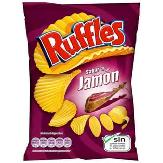 Lays Ruffles Jamon