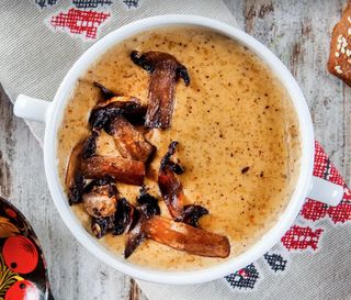 Սնկով Կրեմ-ապուր