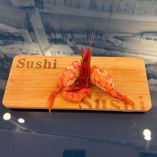 Nigiri gamberi crudi  - 3 pezzi