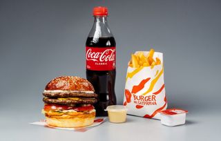 Комбо Чизбургер говяжий двойной