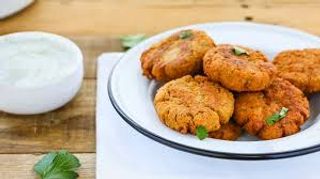 Croquetas de garbanzos (falafel)