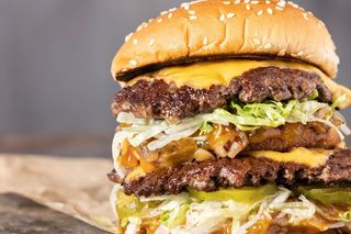 Burger Dinosaure Viande