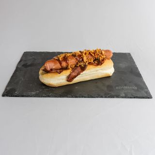 Hot dog barbacoa