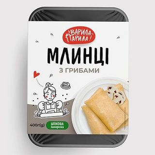 Млинці З Грибами Зам. 400г